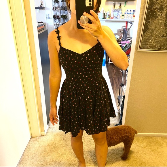 KIMCHI BLUE (Urban Outfitters) Floral Skater Dress - Picture 7 of 7